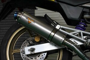 Valiente VTR250 VTR-F Type LD バイクマフラー JBK-MC33 FI車専用 アレグリア チタンソリッド マフラー カスタム パーツ v-201-al4