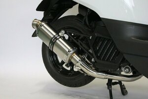 HMS JOG バイクマフラー 2BH-AY01 デルタ SUS ステンレス マフラー シルバー バイク用品 バイク用 バイクパーツ フルエキ カスタム dlt-012