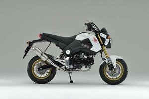 HMS グロム MSX125 EBJ-JC61 2013年～2016年モデル対応 バイクマフラー デルタ ステンレス マフラー ホンダ GROM タイ仕様 dlt-009