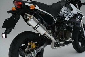 HMS KSR110 KSR PRO KL-110DDF KL110EEF 2013年～2014年モデル対応 バイクマフラー デルタ ステンレス マフラー カワサキ dlt-010