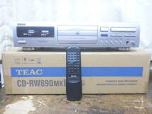 TEAC CD-RW890mk2 CDレコーダー ティアック_画像1