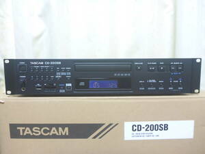 TASCAM CD-200SB SD/SDHC card and, USB memory correspondence CD player Tascam 