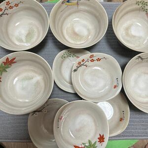 神田川俊郎 和の達人 茶碗 5個 小皿 5皿 料理の鉄人