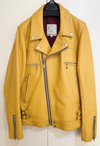 UNDERCOVER 2012AW PSYCHOCOLOR RIDERS YELLOW 2 アンダーカバー サイコカラー ライダース イエロー 黄色