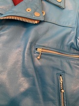 UNDERCOVER 2008AW TURQUOISE RIDERS JKT 2 アンダーカバー ターコイズ ライダース オリジナル_画像8