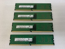 SK HYNIX 1RX16 PC4-2666V 4GB 4枚組 1セット 16GB DDR4 デスクトップ用メモリ 288ピン ECC無し DDR4- PC4-21300 4GB 4枚 16GB DDR4 RAM_画像1