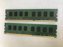 SAMSUNG 2rX8 PC3-12800U 4GB 2枚組 1セット 8GB DDR3 デスクトップ用 メモリ/ 240ピン DDR3-1600 4GB 2枚で 8GB DDR3 DESKTOP RAM_画像3
