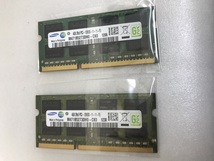 SAMSUNG 2Rx8 PC3-12800S 8GB【4GB×2枚組=8GB】DDR3 ノートPC用 メモリ 204ピン DDR3-1600 4GB 2枚 DDR3 LAPTOP RAM_画像4
