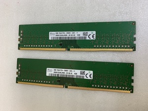 SK HYNIX PC4-2666V 8GB 2枚 PC4-2666V 8GB 2枚組 1セット 16GB DDR4 デスクトップ用メモリ DDR4 21300 8GB 2枚 16GB DDR4 DESKTOP RAM