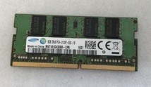 SAMSUNG PC4-2133P-SE0-10 8GB DDR4 ノートパソコン用メモリ PC4-17000 8GB 260ピン PC4-2133P 8GB DDR4 LAPTOP RAM_画像1
