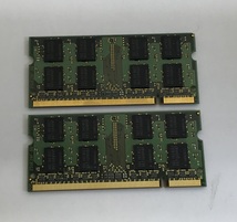 BUFFALO D2/N667 PC2-5300 4GB 2GB 2枚で4GB DDR2 667/666 2GB2枚 200ピン ECC無し DDR2 ノート用メモリ DDR2 LAPTOP RAM_画像2