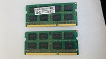 MICRON 2Rx8 PC3L-12800S 8GB 2枚 16GB DDR3L ノートPC用 メモリ 204ピン DDR3L-1600 8GB 2枚セット DDR3L LAPTOP RAM_画像3