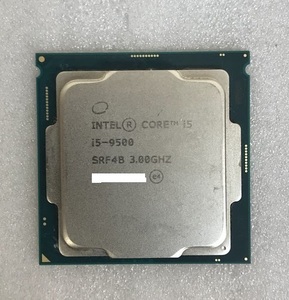 CPU Intel Core i5-9500 3.00GHz SRF4B LGA1151 i5 no. 9 generation processor Intel Core i5 9500 used operation verification ending 