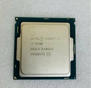 CPU Intel Core i7-6700 3.40GHz SR2L2 LGA1151 Intel Core i7 6700 used i7 no. 6 generation processor used operation verification ending 