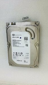 2000GB SATA 3.5インチ 2TB SATA HDD SEGATE ST2000VM003 SATA 2TB ハードディスク 中古 使用時23258間時間 (42887