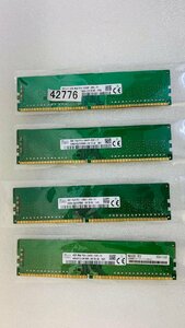SK HYNIX 1RX8 PC4-2400T-ED2-11 8GB 4枚組 1セット 32GB DDR4 デスクトップ用メモリ 288ピン DDR4 19200 8GB 4枚 32GB