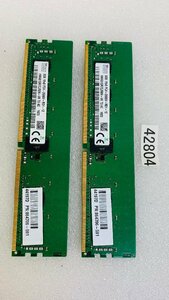 SK HYNIX PC4-2666V-RD1-12 8GB 2 sheets 16GB DDR4 ECC desk top memory hma81gr7cjr8n-vk t3 ac 923