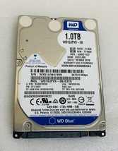 1TB SATA 1000GB SATA 2.5インチ HDD WD10JPVX 1TB SATA 2.5 9.5MM 5400RPM ノートパソコン用 ハードディスク 中古_画像1