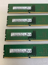 SK HYNIX 1RX16 PC4-2666V 4GB 4枚組 1セット 16GB DDR4 デスクトップ用メモリ 288ピン ECC無し DDR4- PC4-21300 4GB 4枚 16GB DDR4 RAM_画像2