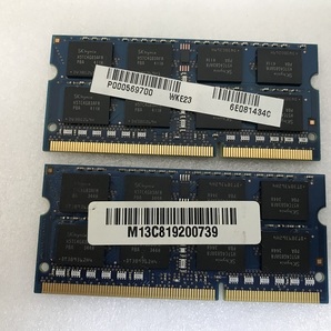 SK HYNIX 2Rx8 PC3L-12800S 8GB 2枚 16GB DDR3L ノートPC用 メモリ 204ピン DDR3L-1600 8GB 2枚セット 16GB DDR3 LAPTOP RAMの画像10