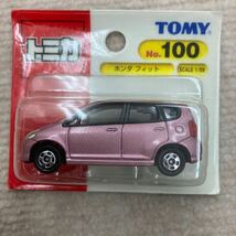 トミカ 100　ホンダ　フィット_画像1