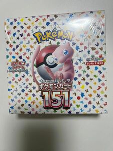 ポケモンカード 151 強化拡張パック シュリンク付 1BOX 新品未開封