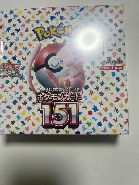 ポケモンカード 151 強化拡張パック シュリンク付 1BOX 新品未開封