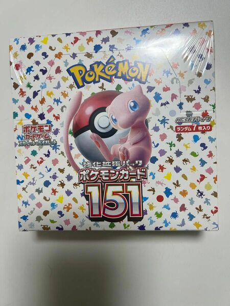 ポケモンカード151　スカーレット＆バイオレット　強化拡張パック　未開封BOX