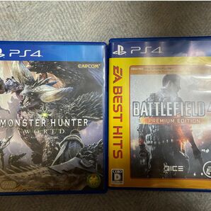 PS4 モンスターハンターワールド&バトルフィールド4