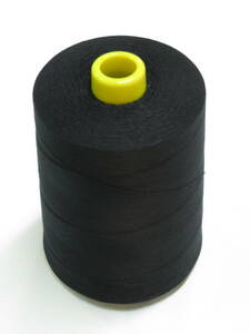  on sale! black thread 10000m new goods F-03 sewing-cotton 60 number Span business use profit for black made in Japan industry for hand .. thread over lock large volume large to coil cheap 