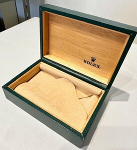 程度良好！箱のみ　木箱　ROLEX　ロレックス　時計　まくら型　元箱　空き箱　空箱　スイス