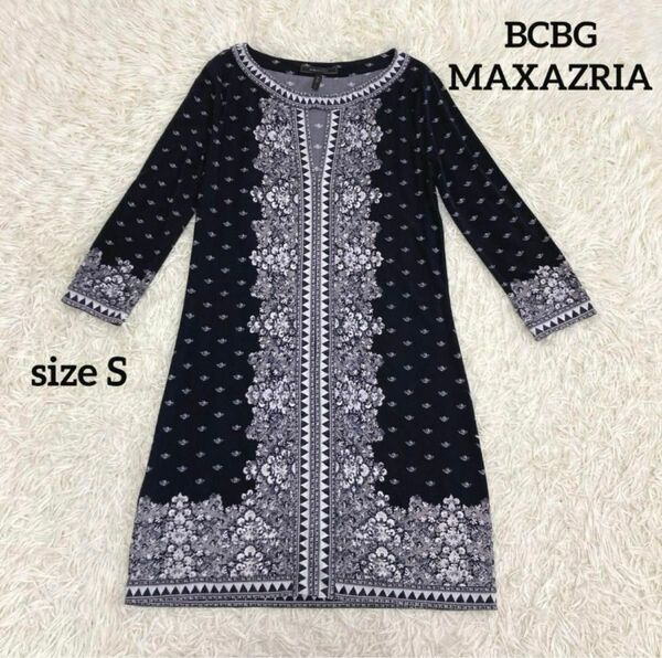 BCBG MAXAZRIA ワンピース　チュニック　サイズS〜M ブラック