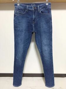 春夏向き 柔らか素材 ZARA MAN ソフトデニム パンツ スウェットデニム 送料230円 40 31 メンズ デニム パンツ ストレッチ ジーンズ