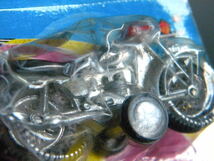 当時物 ★★Vintage Hong Kong toy 未開封 FLASH WHEELS 単気筒 !! ダイキャスト Triumph Matchless BSA バイク★★未使用デッドストック品_画像4