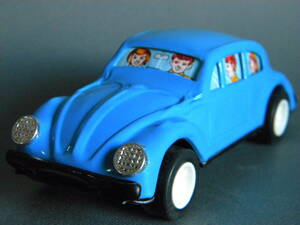 Volkswagen Tin toys ★★フォルクスワーゲン ビートル 家族旅行 !! プリント 日本製 ブリキ 旧車「定形外/LP可」★★未使用デッドストック