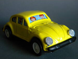 Volkswagen Tin toys ★★フォルクスワーゲン ビートル 家族旅行 !! プリント 日本製 ブリキ 旧車「定形外 LP可」★★未使用デッドストック