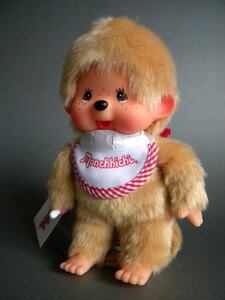 絶版限定 ★★Sekiguchi 子猿 MONCHHICHI モンチッチ 良好 ソフビ !! レアカラー色 セキグチ 昭和レトロ おサル猿 ぬいぐるみ★★未展示品1