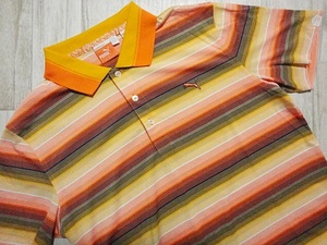 [ быстрое решение ]likifaula- цвет Sara Sara US:M L соответствует Puma Golf PUMA GOLF рубашка-поло с коротким рукавом orange окантовка . пот скорость .. dry мужской 