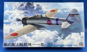 ☆24EK2405 ハセガワ 1/48 三菱 A6M2a 零式艦上戦闘機一一型