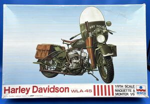 *24EK1704 ESCI 1/9 Harley Davidson WLA.45