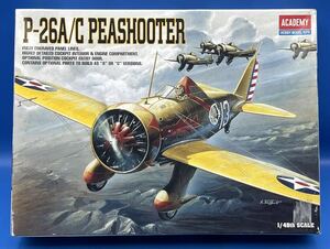 ☆24EK2004 アカデミー 1/48 P-26A/C PEASHOOTER