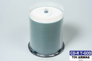 業務用CD-R　T-GOD　TG-CDR80 PWCX600　TDK品質継承品（100枚セット）A