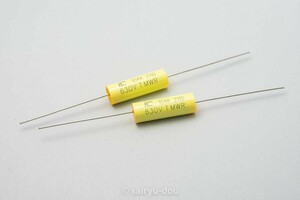 CDE／Illinois capacitor（イリノイ）MWR　630V／0.1μF　フィルム・コンデンサ　新品2個セットB