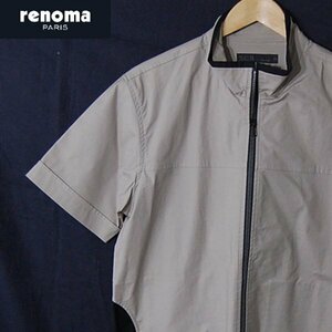 レノマS.C.R par renoma■コットン ジップジャケット ストレッチ 日本製 /ライカ■46■グレー系 ※IW4412169