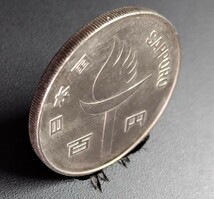 5945 未使用　札幌オリンピック記念100円硬貨_画像3
