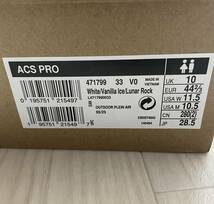 28.5㎝ 新品 Salomon サロモン ACS PRO White 471799 スニーカー シューズ 白 未使用_画像10