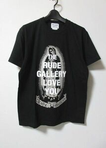 TOKYO店舗限定 RUDEGALLERY ルードギャラリー MARIA LOVE YOU TEE マリア Tシャツ 黒 M