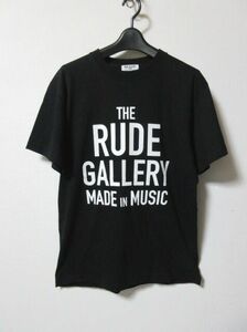 RUDE GALLERY ルードギャラリー MADE IN MUSIC Tシャツ 黒