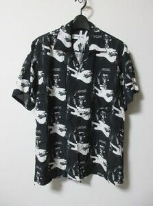希少 名作 RUDE GALLERY ルードギャラリー ALLOVER PATTERN シャツ 総柄 オープンカラーシャツ シャツ 3