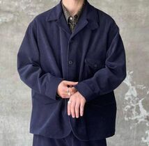 22AW FreshService フレッシュサービス SOLOTEX CORDUROY ENGINEER JACKET コーデュロイ ジャケット FSW-22-CT_141 ネイビー L_画像6